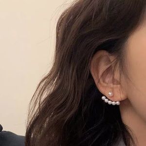 Asymmetry Pearl Earrings